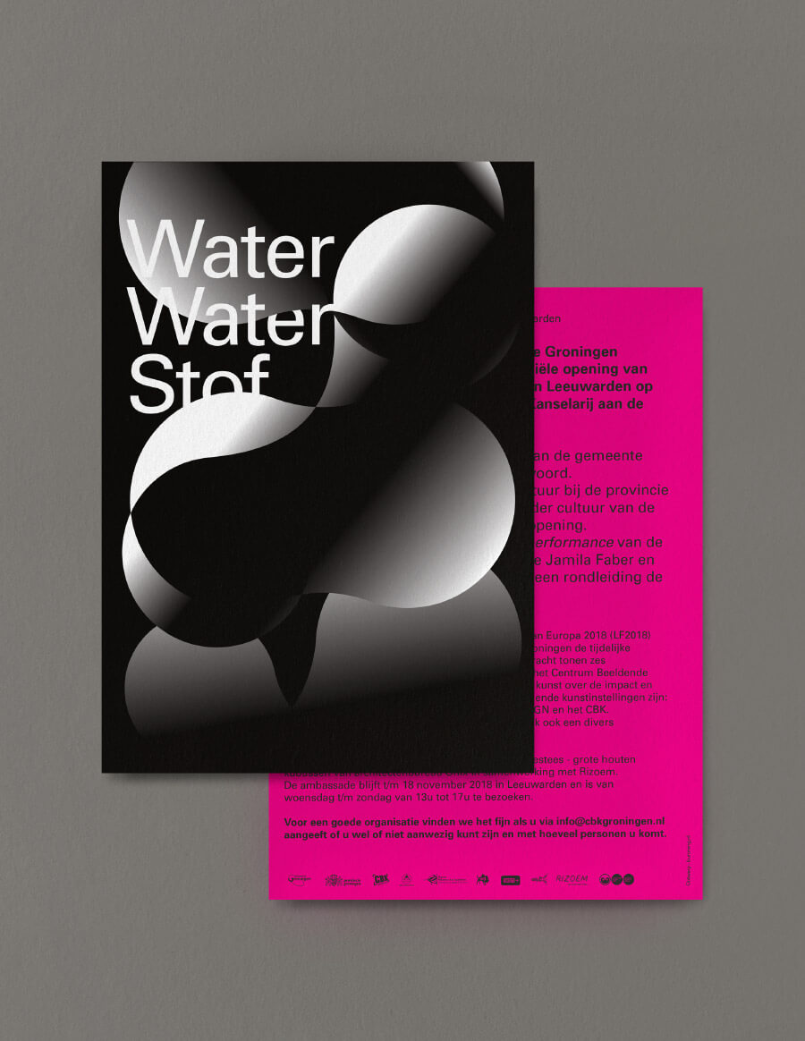 CBK waterstof A5 invitation