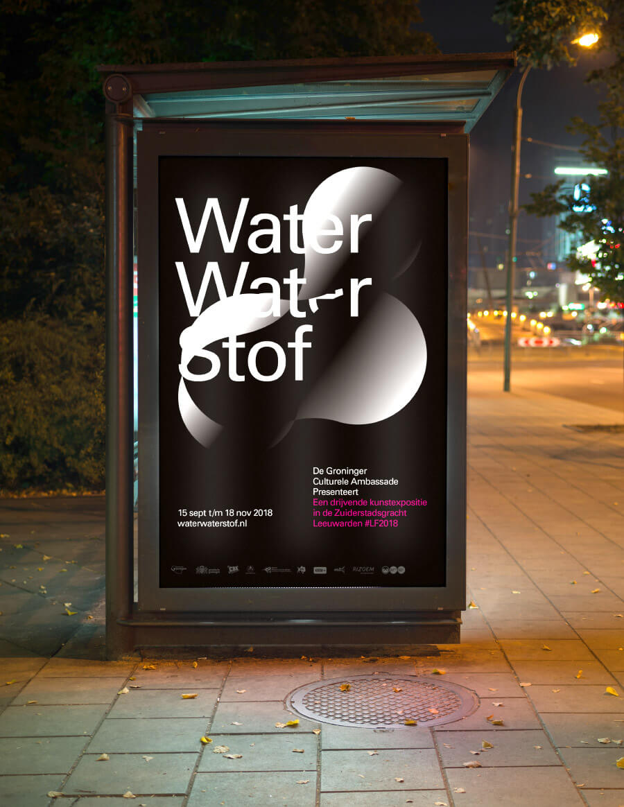 CBK waterstof poster