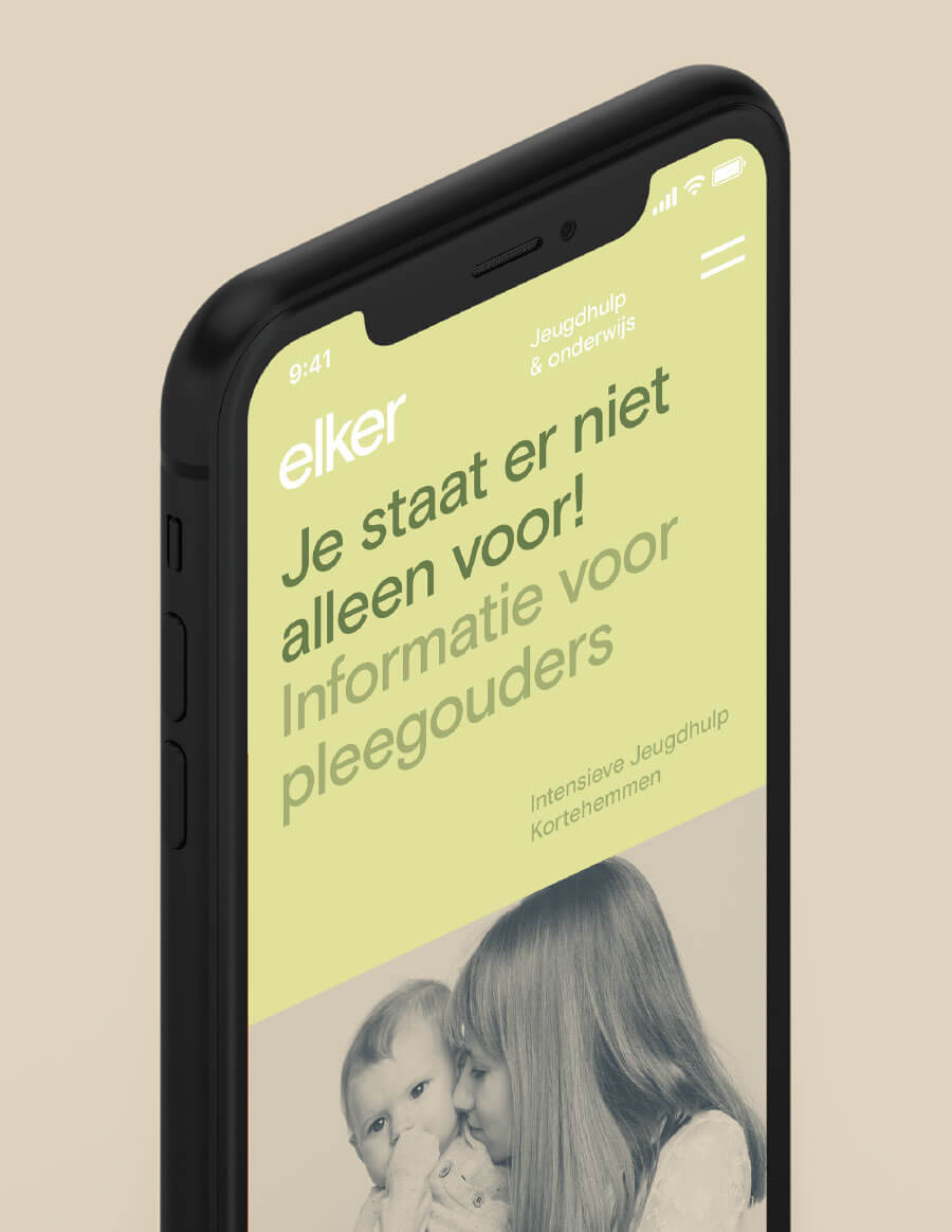 ELKER iphone webdesign