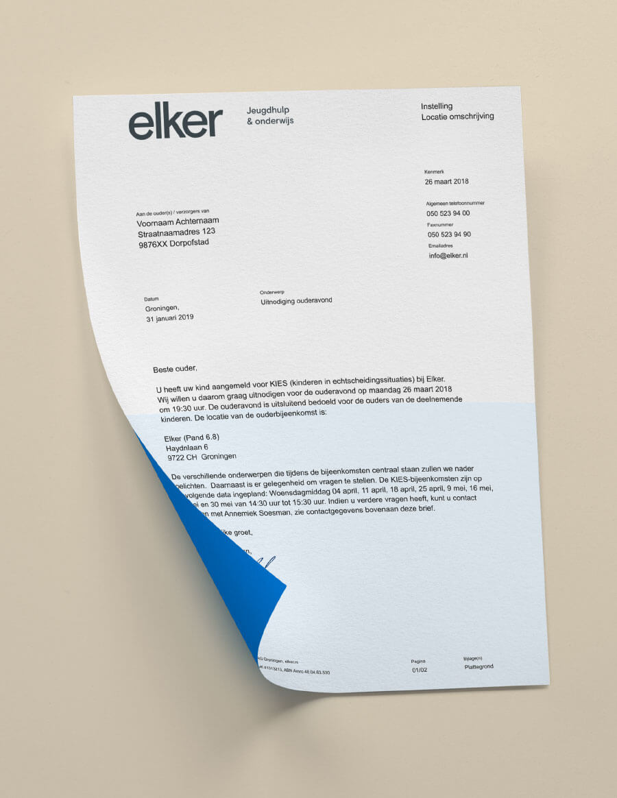 ELKER letterhead