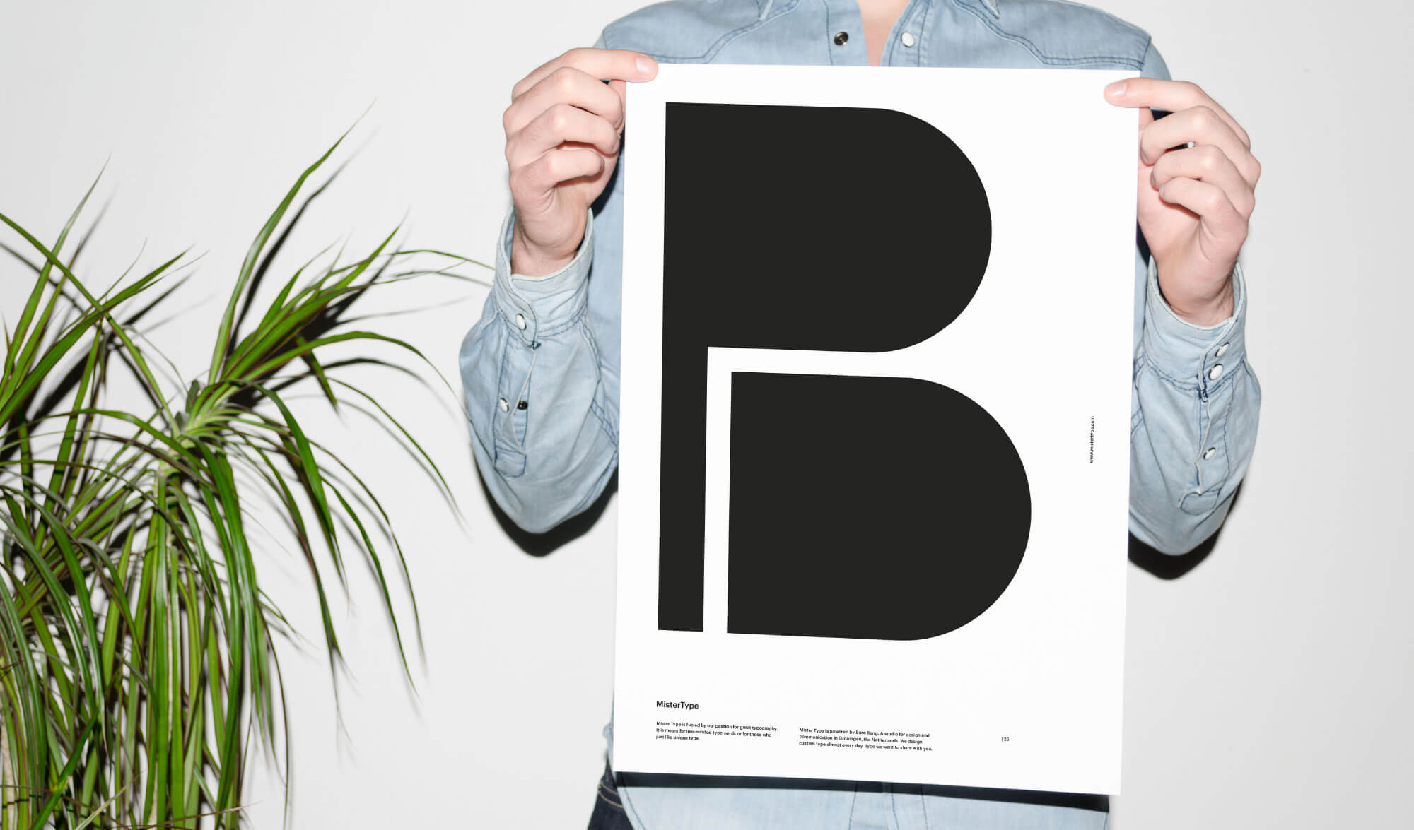 MISTERTYPE poster model