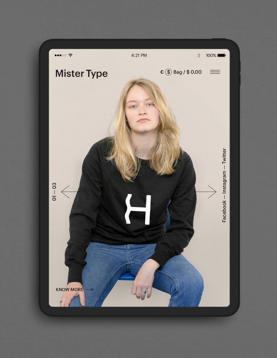 MRTYPE website ipad02