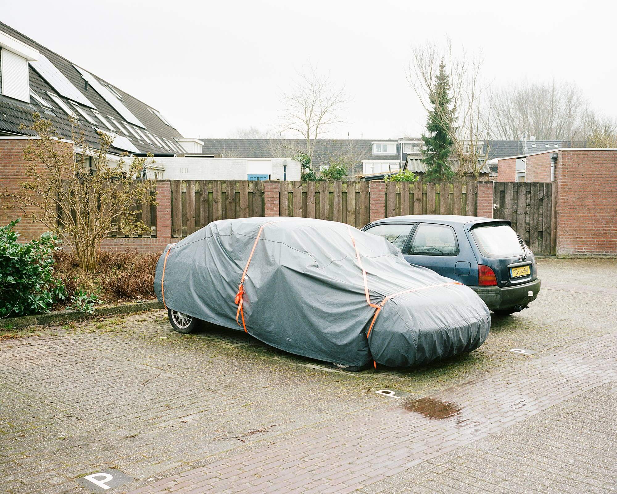 Ik Blijf Hier Auto doek LR