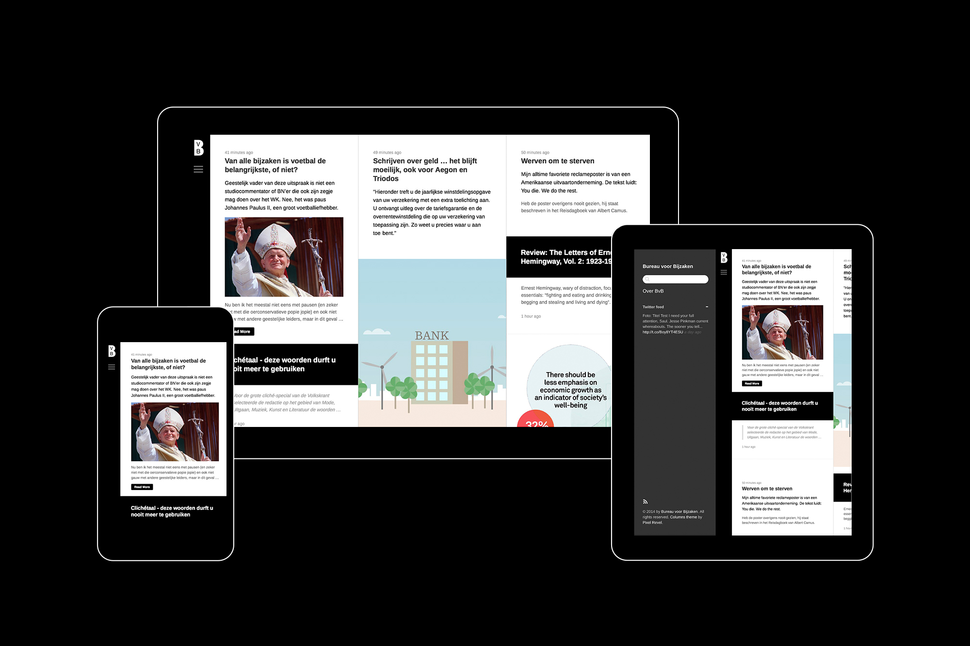 Buro Voor Bijzaken website