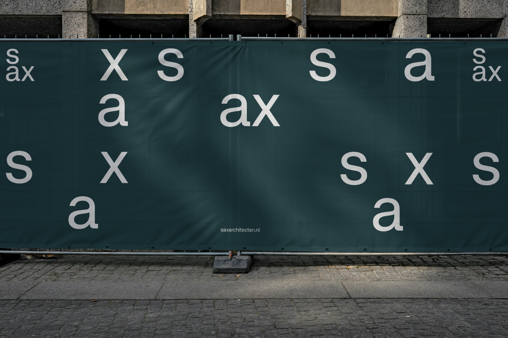 SAX Architecten Bouwhek Blauw