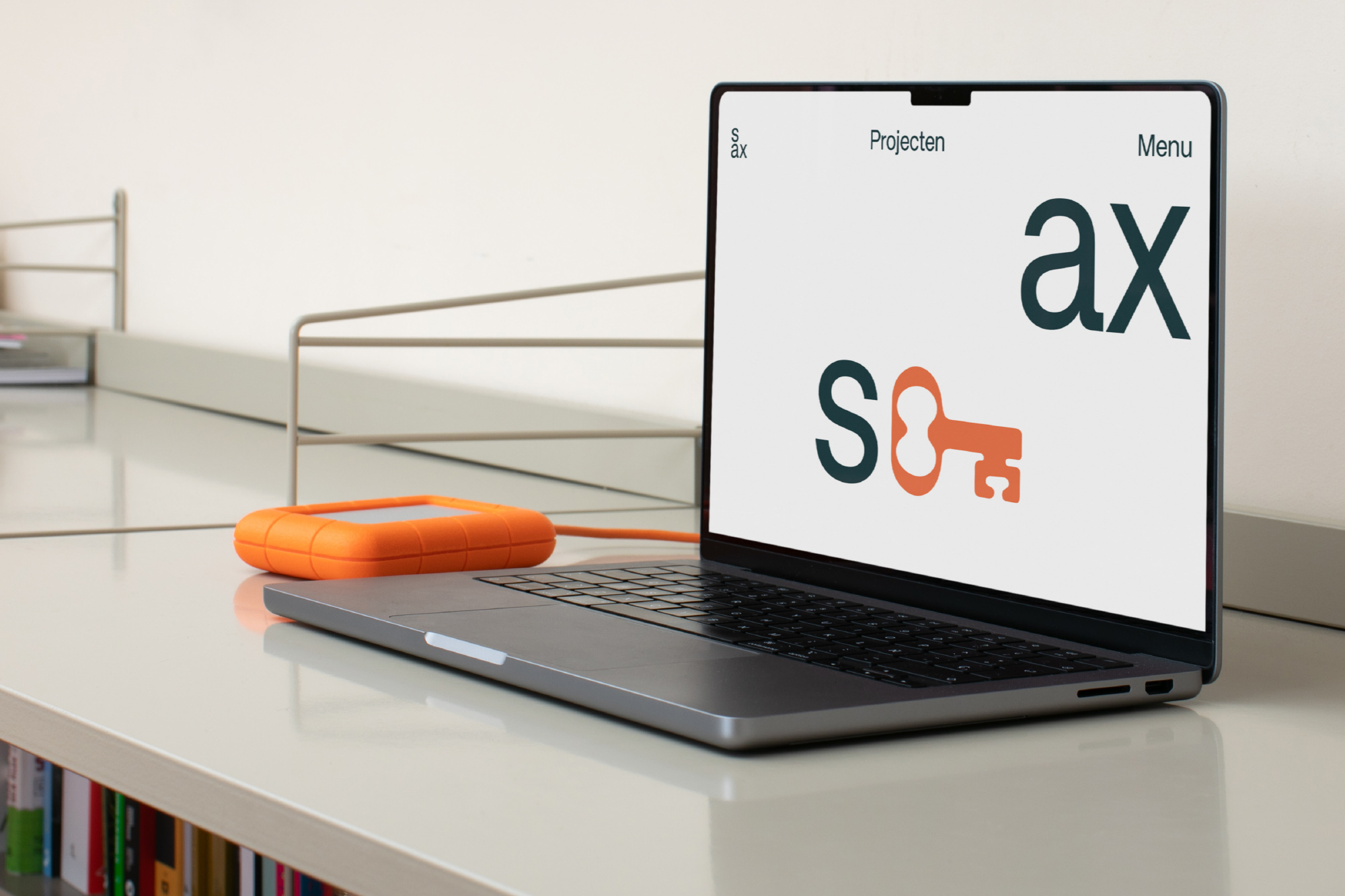 SAX Website Website Scherm